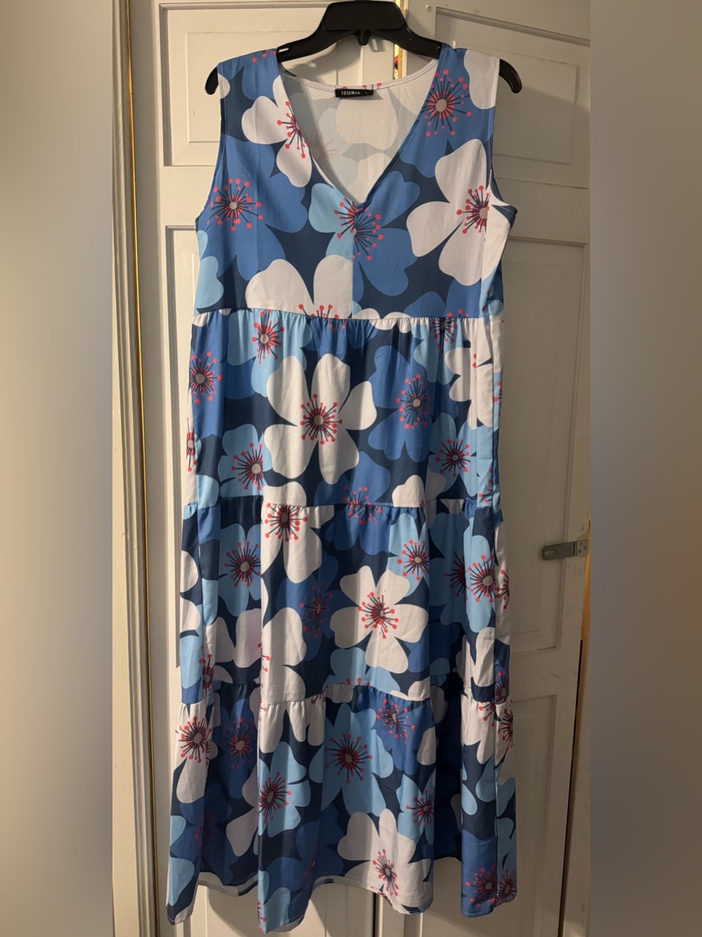 Light Blue Floral Dress